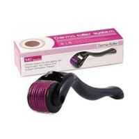 Derma Roller Rodillo de 540 Microagujas de  Cuerpo y la Piel