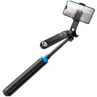 Palo Selfie Control Remoto Bluetooth Trípode Negro