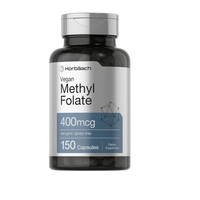Horbaach Folato De Metilo 400mcg  150 Cápsulas Veganas