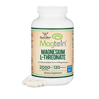 L-Treonato De Magnesio 100 Cápsulas  Alta Absorción Y Biodisponible