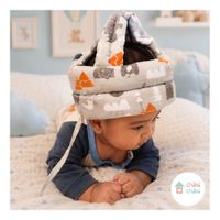 CASCO PROTECTOR PARA BEBÉS-VERDE