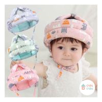 CASCO PROTECTOR PARA BEBÉS-GRIS