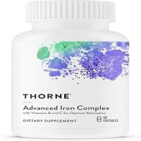 THORNE - Complejo de hierro avanzado  Fórmula completa de apoyo sanguíneo