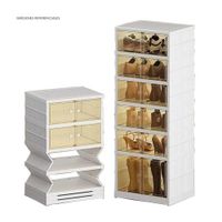 Zapatera Plegable 12 Pares Organizador de Zapatos