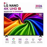 Televisor LG 75 NANO 75NU800BPSB 4K UHD AI Smart TV 2026