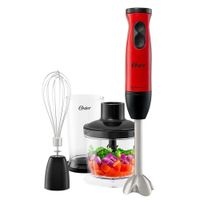 Batidora De Inmersión Oster FPSTHB460A  1 velocidad  Turbo Rojo