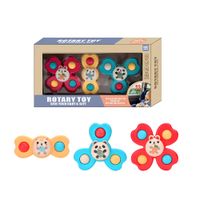 Juguete de Ventosas Giratorias 3 Spinners Rotary Toys Panda Conejito Gatito