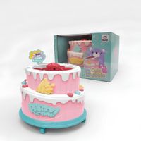Maquina Lanza Burbujas Diseño Pastel de Cumpleaños Musical
