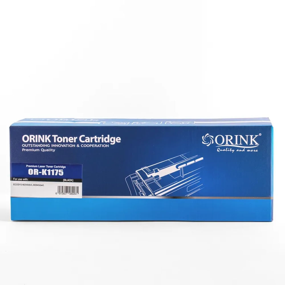 Tóner Compatible Orink LK1175 para Kyocera  Alta Capacidad  Impresión Nítida y Eficiente