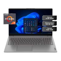 Laptop Lenovo V15 G4 AMD Ryzen 7 RAM 16GB SSD 512GB 15.6 FHD Windows 11