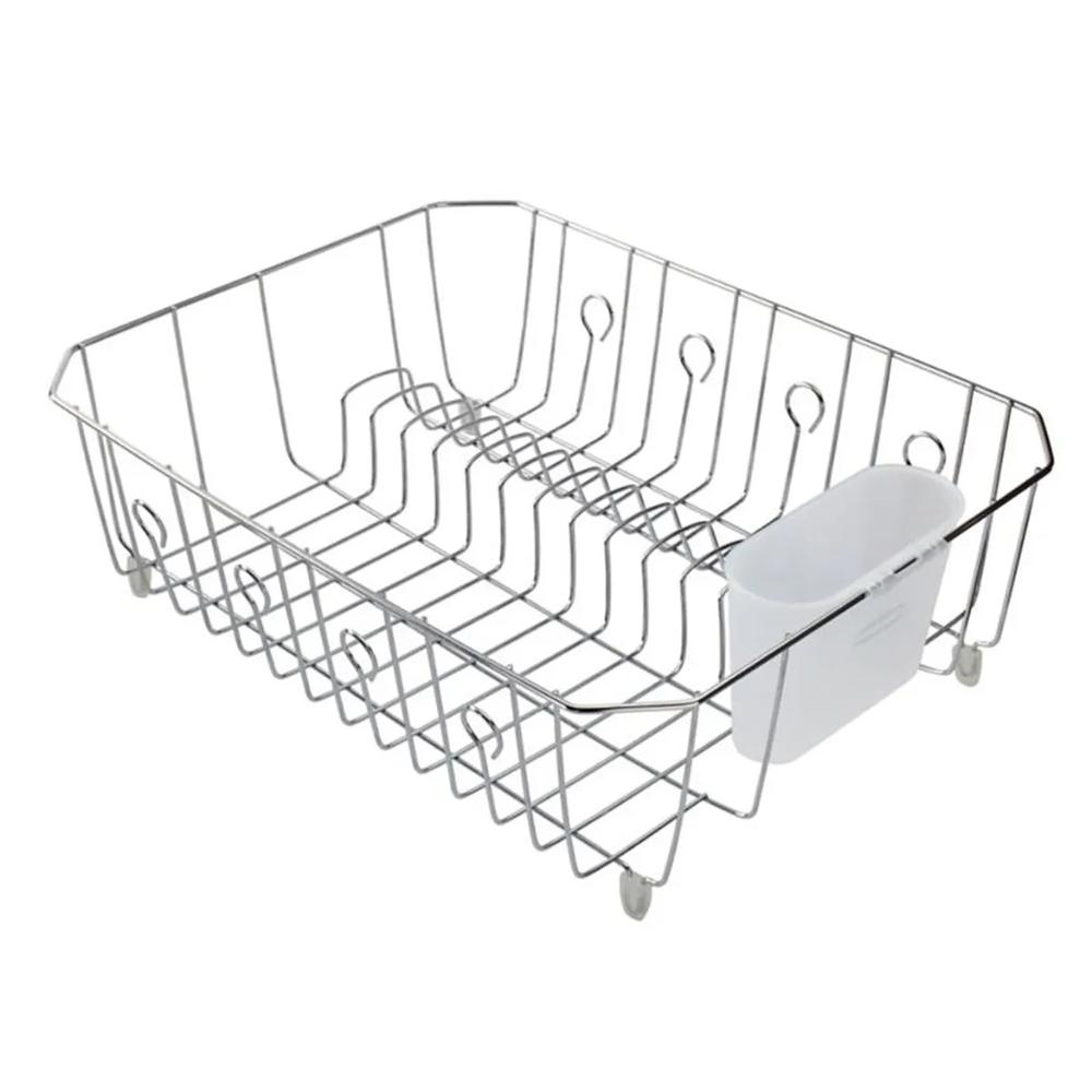 Escurridor de platos Rubbermaid 2026573 plateado