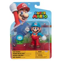 Figura Articulada Super Mario - Mario Gélido 10 cm