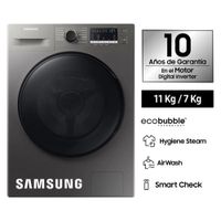 Lavaseca Samsung Ecobubble Con Airwash 11Kg  7Kg Wd11t4046bx