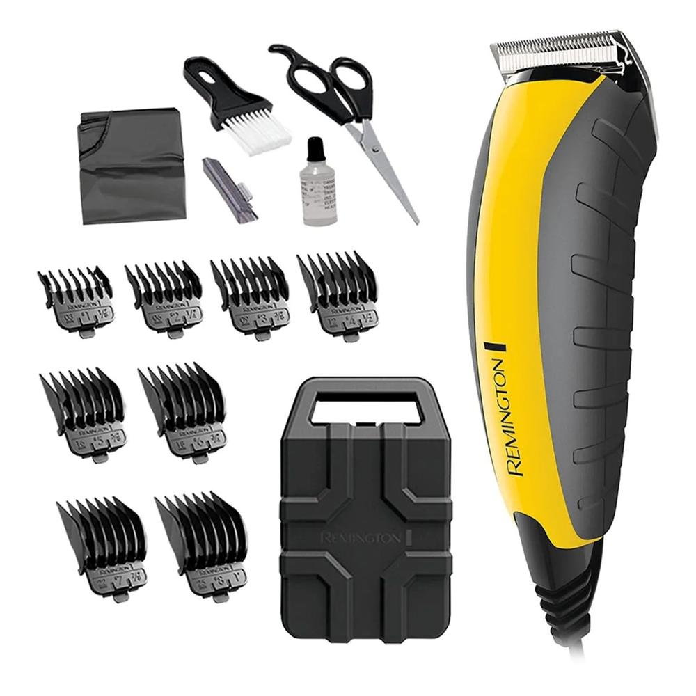 Cortador de Cabello Remington Virtualmente Indestructible HC5850 Amarillo