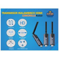 TRANSMISOR INALAMBRICO HDMI 1 A 2