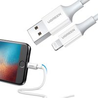 Cable UGREEN USB a Lightning 1 M Carga Rápida y Datos para iPhone