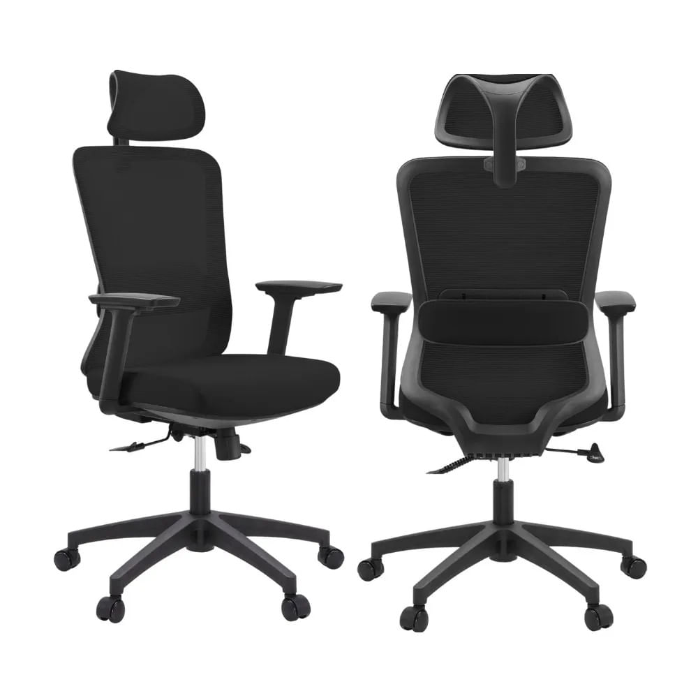 Silla Labaya CCabez Negro Giratoria - Ziyaz