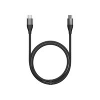 Cable de Carga Rápida Xiaomi 6A Negro Braided Type-C to C