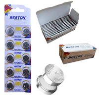 Caja x 20 Blísters x 10 baterias LR1130 BESTON AG10 - 389A 1.5V pilas boton