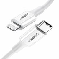 Cable UGREEN Tipo C a Lightning 1 M Carga Rápida PD 60W para iPhone