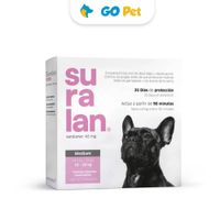 Suralan Medium (10 a 20 Kg) x 1 Tab - Antipulgas y Antiparasitario para Perros