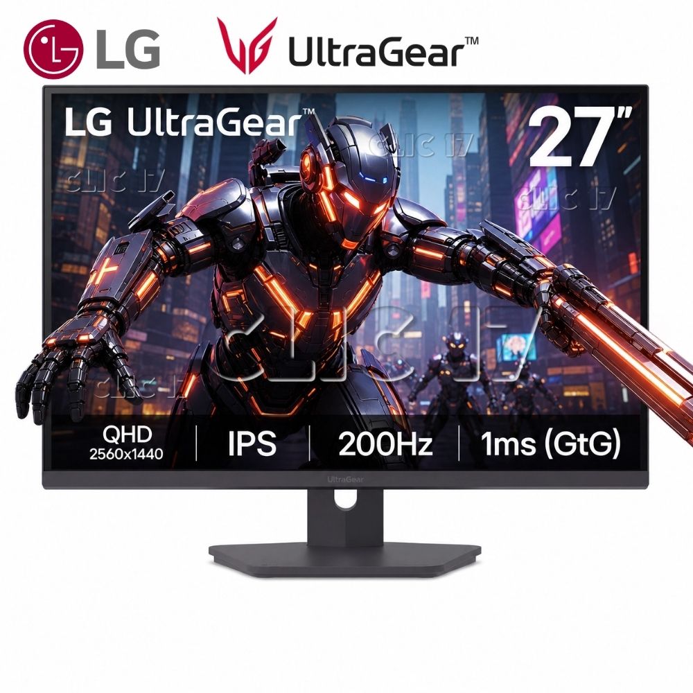 Monitor Gamer LG UltraGear G6 27G610A-B 27"" QHD IPS 200Hz 1ms HDR400