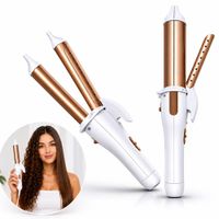 Plancha Alisadora Rizadora 809 de Pelo 2 en 1 Profesional para Cabello