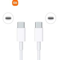Cable Usb Type c-c Carga Rapida y Datos Blanco