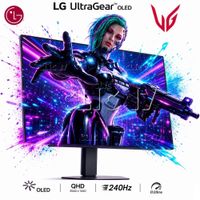 Monitor Gamer LG UltraGear GX7 27GX704A-B 27"" OLED QHD 240Hz 0.03ms G-Sync