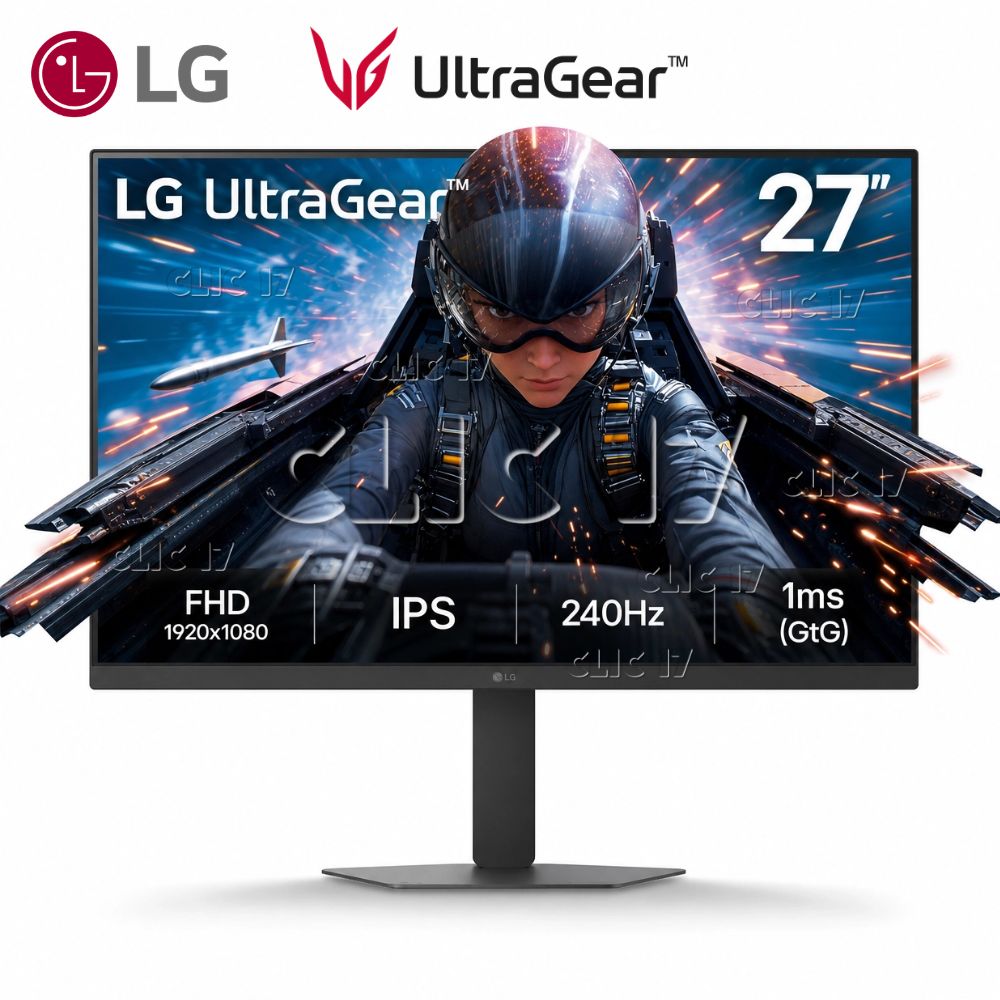 Monitor Gamer LG UltraGear 27G440A-B 27"" FHD IPS 240Hz 1ms G-Sync HDMI 2.1