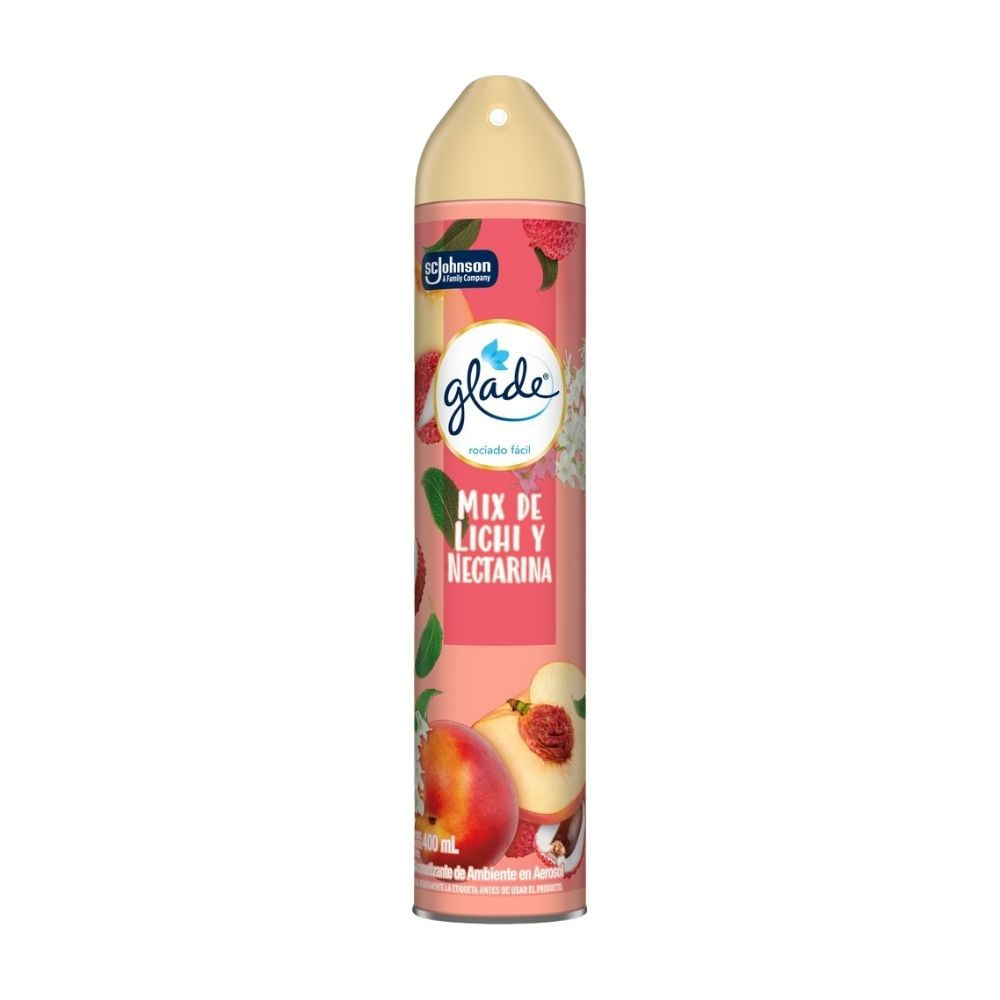 Ambientador Aerosol Glade Nectarina 400ml