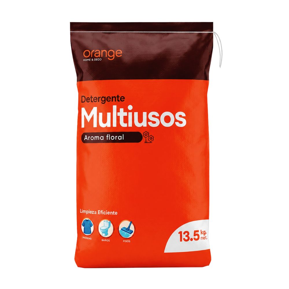 Detergente en Polvo Multiusos 13.5 Kg Orange