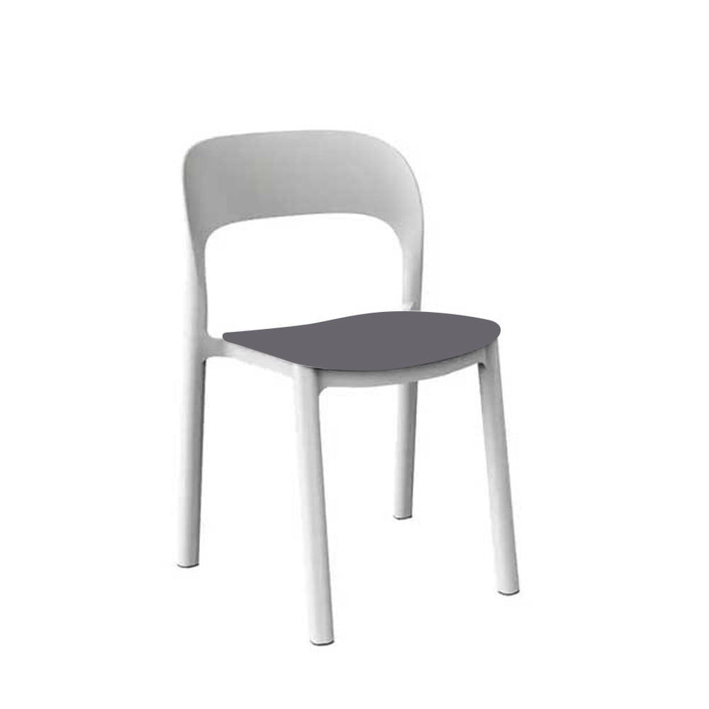 Silla Ona Cb AGris Osc BBlanco - Ziyaz