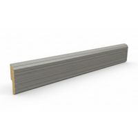 Moldura Reductora Gris Claro SPC 2.4m Makensi