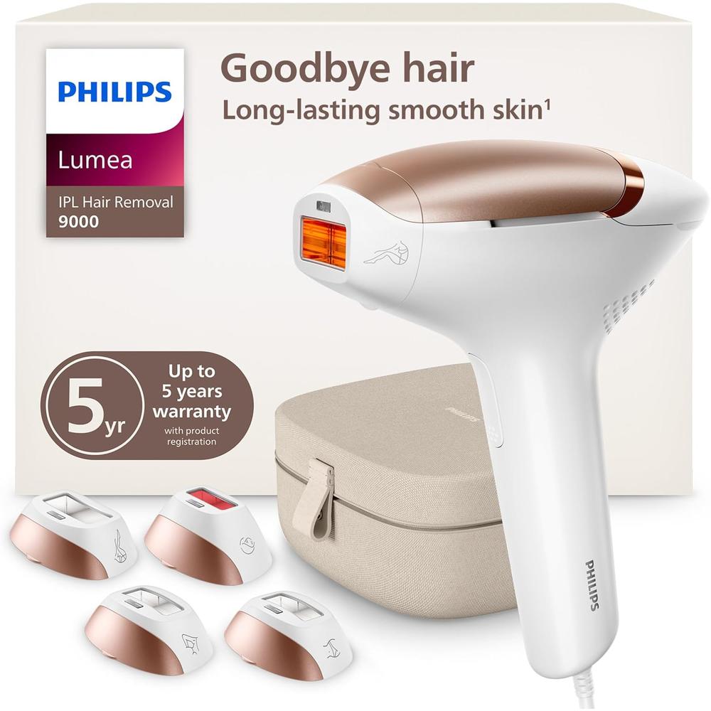 DEPILADORA IPL PHILIPS LUMEA SERIES 9000 BRI984/03
