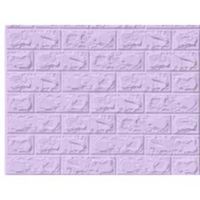 PAPEL TAPIZ LADRILLO LILA X 10 UNIDADES