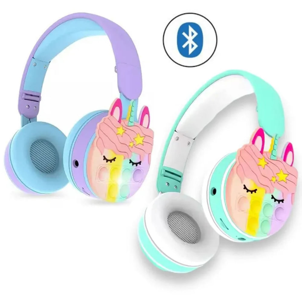 AUDIFONO  UNICORNIO DE COLORES