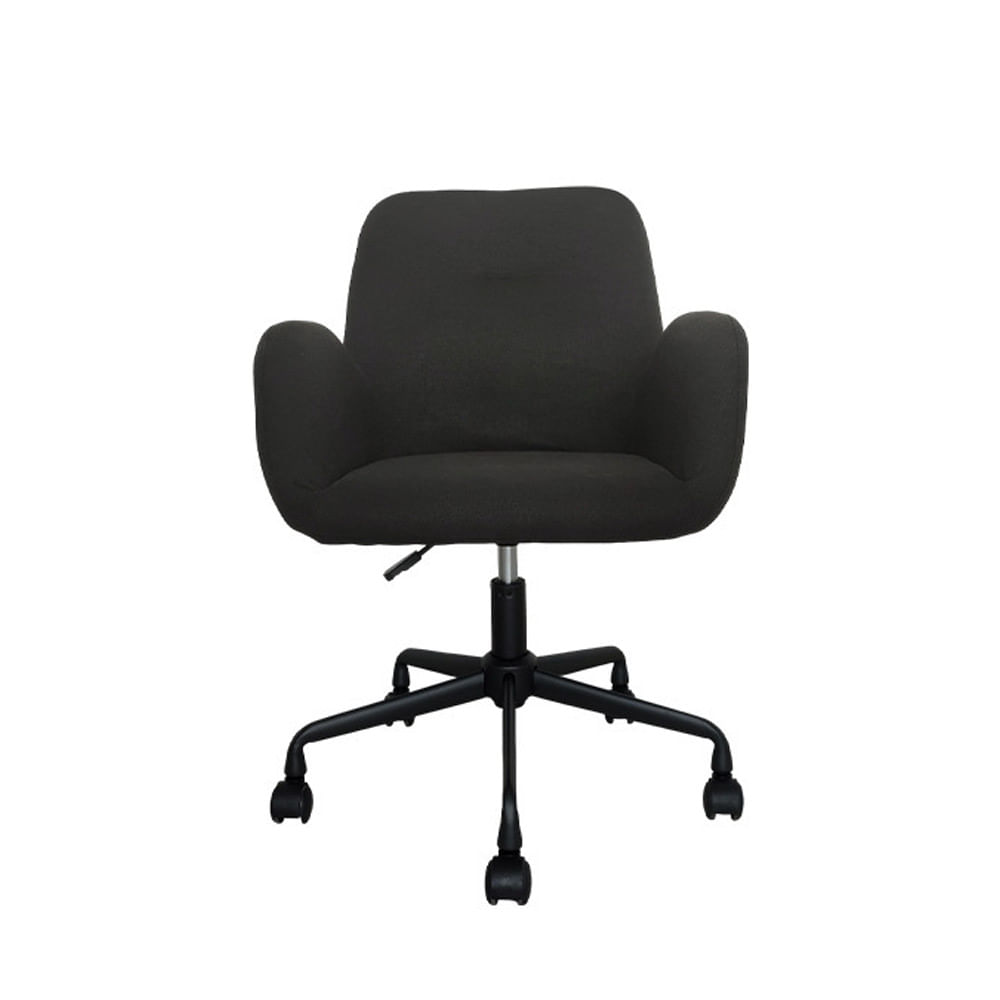 Silla Nantes Negro Giratoria - Ziyaz