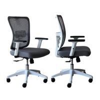 Silla Laterne Lux Gris Giratoria - Ziyaz