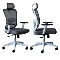Silla Laterne Lux CCabez Gris Giratoria - Ziyaz