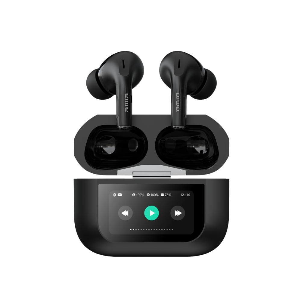 Auriculares TWS Pantalla Táctil AIWA AWTWSGPRO