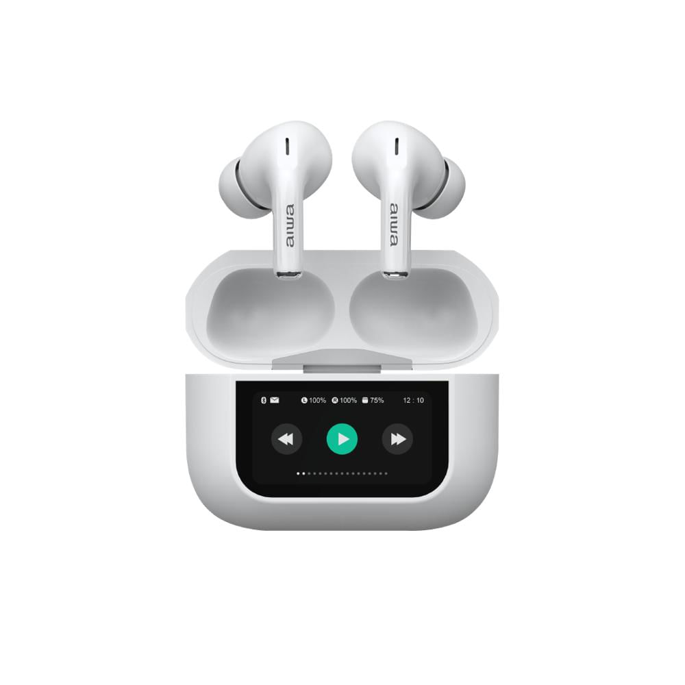 Auriculares TWS Pantalla Táctil AIWA AWTWSGPROW