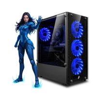 CPU Gamer AMD Ryzen 7 5700 16gb 500GB RTX5060 8GB Mipclista ryzen BLUE COMPUTADORA