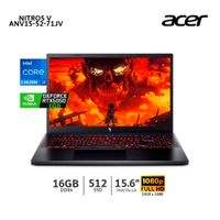 Laptop Acer Nitro5 V ANV15 52 71JV Ci7 13620h 16Gb Ram 512Gb SSD 15.6 FHD RTX 5050 6Gb NHQZ7AL001