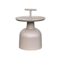 Mesa Centro Lamp Gris Liso - Ziyaz