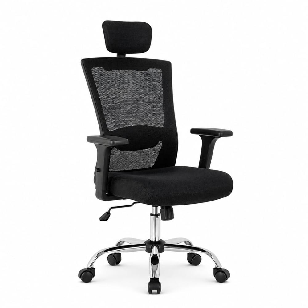 Silla de Oficina Ergonómica Haven N49 Base de Acero y Soporte Lumbar