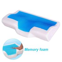 ALMOHADA  DE APOYO CERVICAL  MEMORY FOAM GEL TECH EXTRA GRANDE 63X38X11CM.