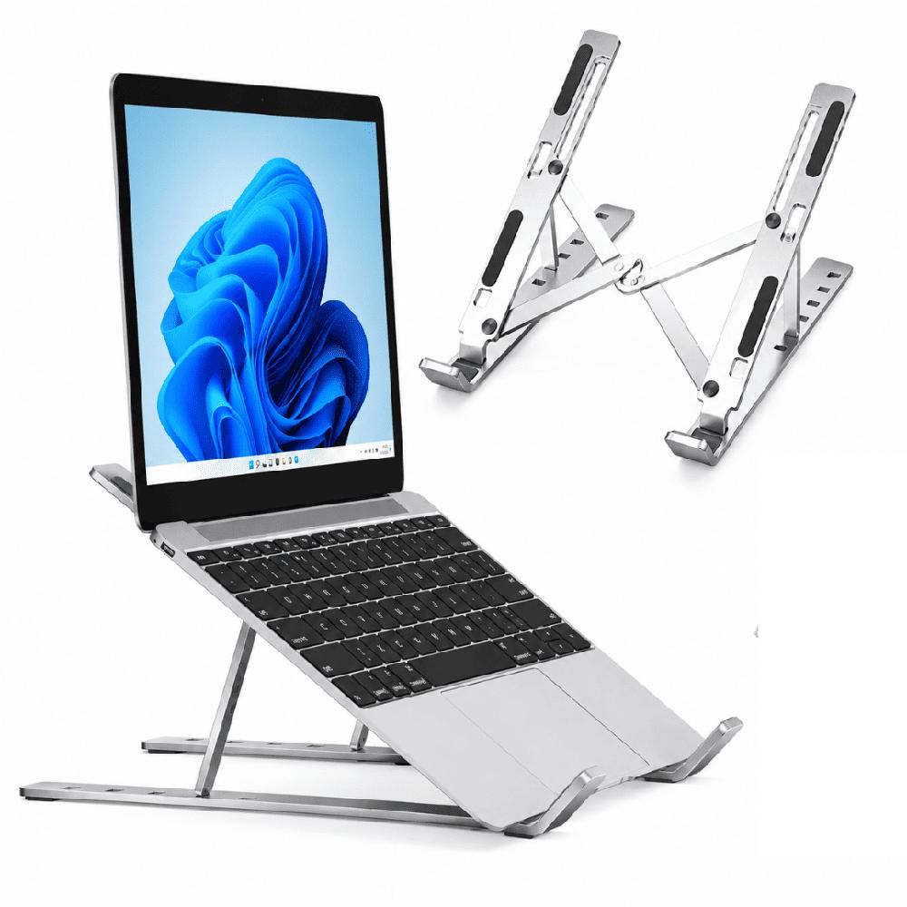Soporte Aluminio Plegable Laptop Premium Portatil Ajustable