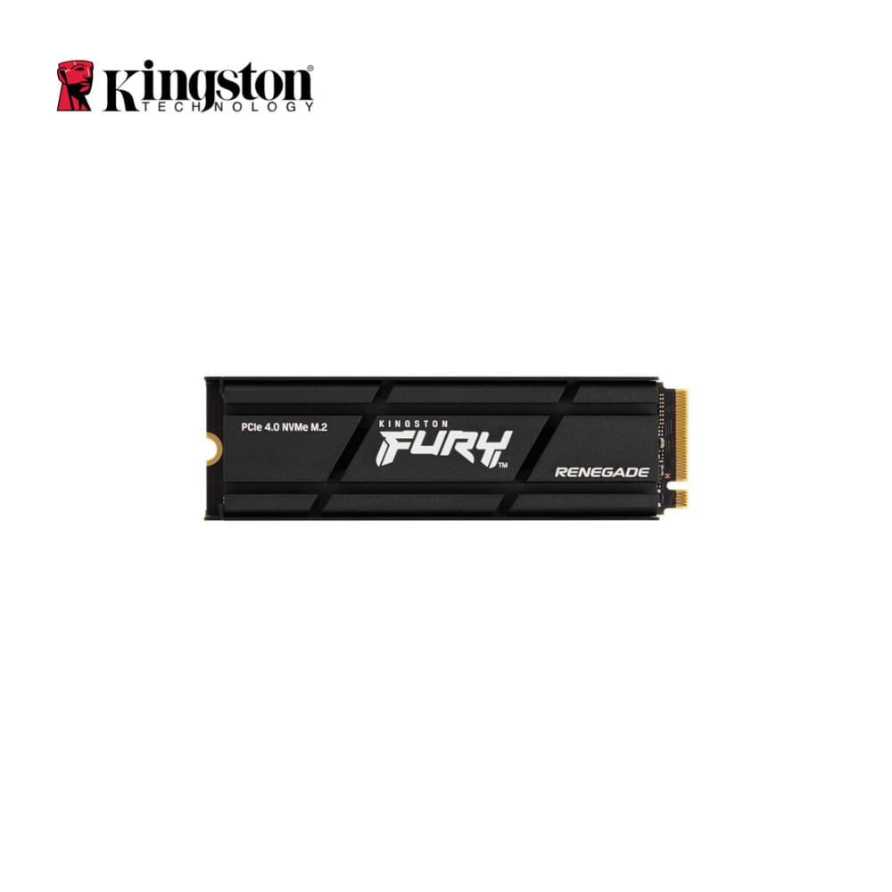 UNIDAD EN ESTADO SOLIDO KINGSTON FURY RENEGADE 2TB M.2 2280 PCIE 4.0 X4 NVME SSD CON DISIPADOR