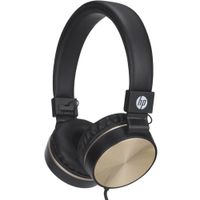 Audífono Estéreo HP Plegable con Microfono y Cable DHH-1206-BK Negro